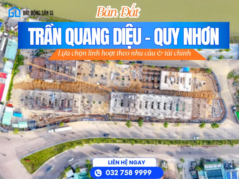 Bán Đất Phường Trần Quang Diệu Quy Nhơn: Cập Nhật Nguồn Hàng Thực Giá Tốt