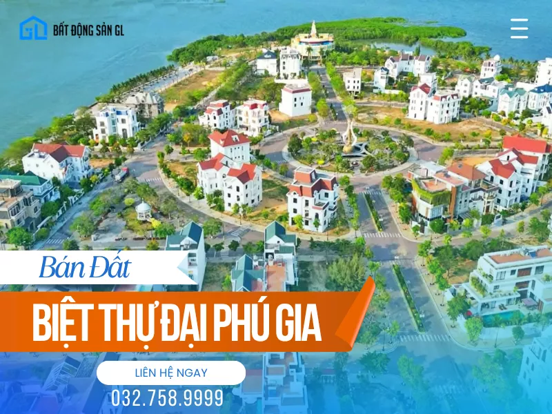 Bán Đất Khu Biệt Thự Đại Phú Gia Quy Nhơn Chính Chủ Giá Tốt