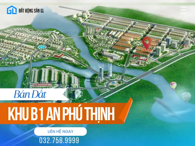 Bán Đất Khu B1 An Phú Thịnh Quy Nhơn: Đẳng Cấp Sống Thượng Lưu