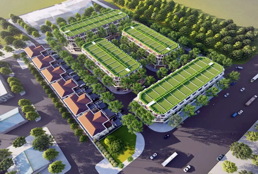 Tổ hợp thương mại dịch vụ và nhà phố Kon Tum